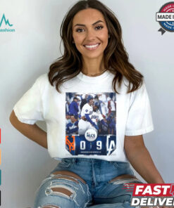 Final New York Mets 0 – 9 Los Angeles Dodgers MLB 2024 NLCS Poster t shirt
