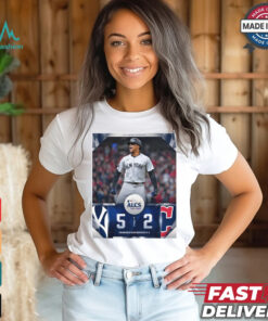 Final New York Yankees 5 – 2 Cleveland Guardians Yankees Win Series 4 1 MLB 2024 ALCS Poster t shirt