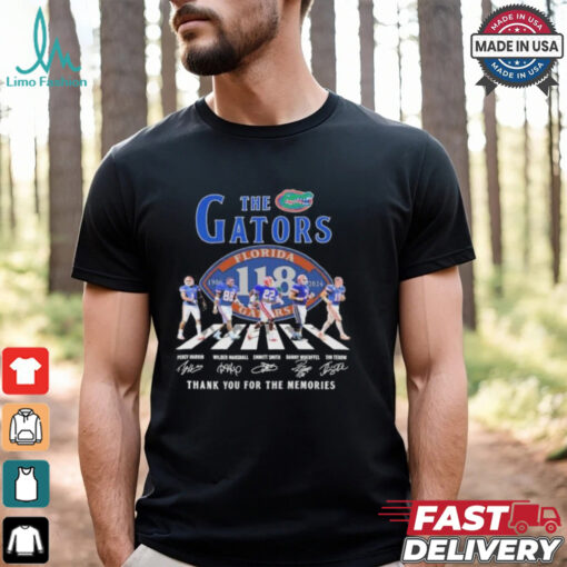 Florida Gators 118 Years Of The Gators 1906 2024 Thank You Shirt