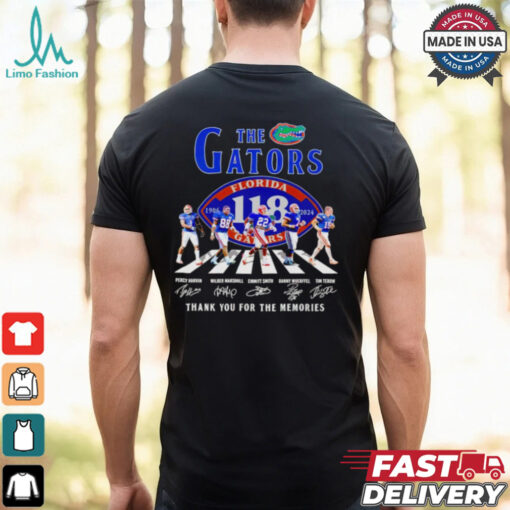 Florida Gators Abbey Road 118 Years Of The Gators 1906 2024 Thank You For The Memories shirt