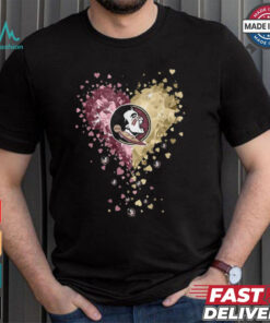 Florida State Seminoles Crystal Heart Shirt
