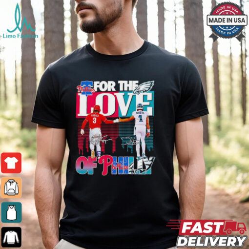 For the love of Philly Philadelphia Phillies x Philadelphia Eagles shirt