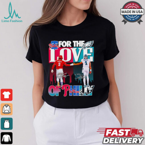 For the love of Philly Philadelphia Phillies x Philadelphia Eagles shirt