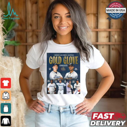 Former Columbus Clippers Gold Glove Finalists Players Poster t shirt
