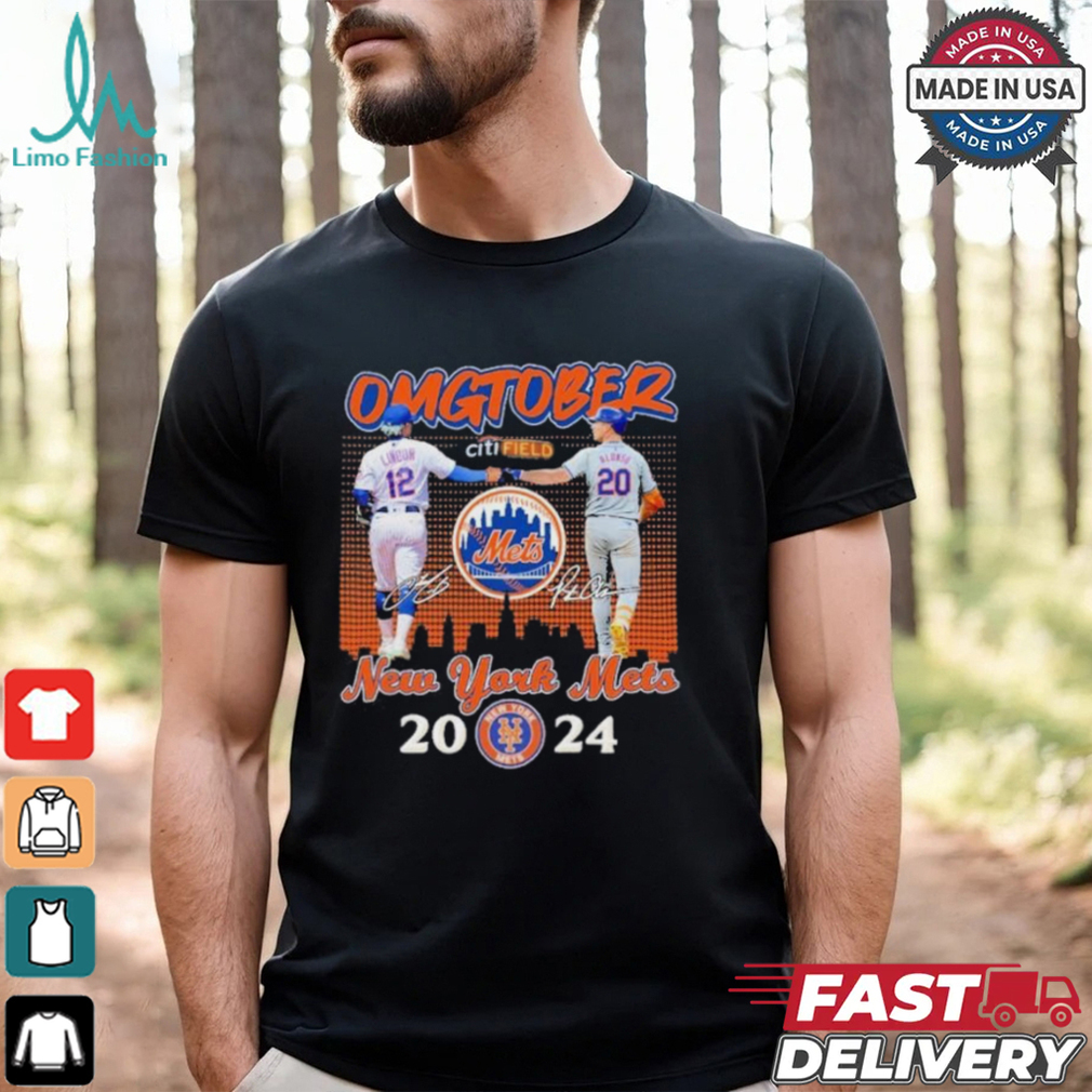 Francisco Lindor And Pete Alonso New York Mets OMGTOBER 2024 Shirt Francisco Lindor And Pete Alonso New York Mets OMGTOBER 2024 Shirt