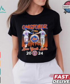 Francisco Lindor And Pete Alonso New York Mets OMGTOBER 2024 Shirt
