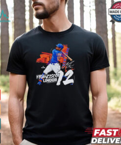 Francisco Lindor hit the ball signature shirt