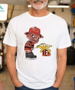 Freddy Krueger Cleveland Browns Piss On Cincinnati Bengals Halloween 2024 NFL Shirt