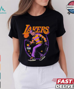 Freddy Krueger x NBA Los Angeles Lakers Graphic 2024 t shirt