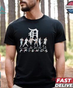 Friends Detroit Tigers Players Signatures Shirt