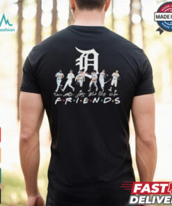 Friends Detroit Tigers Players Signatures Shirt