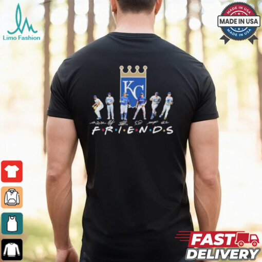 Friends Kansas City Royals Players Signatures Shirt