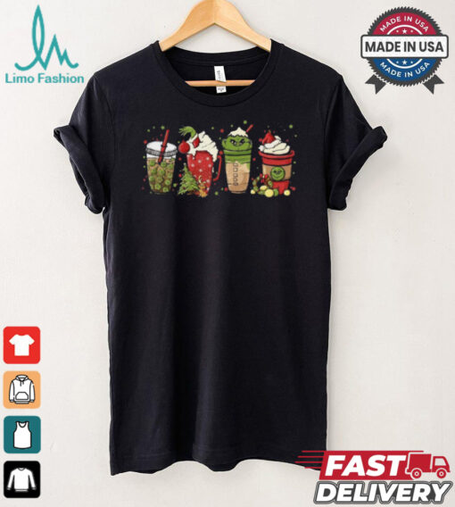 Funny Grinch Christmas Funny Coffee lover t shirt