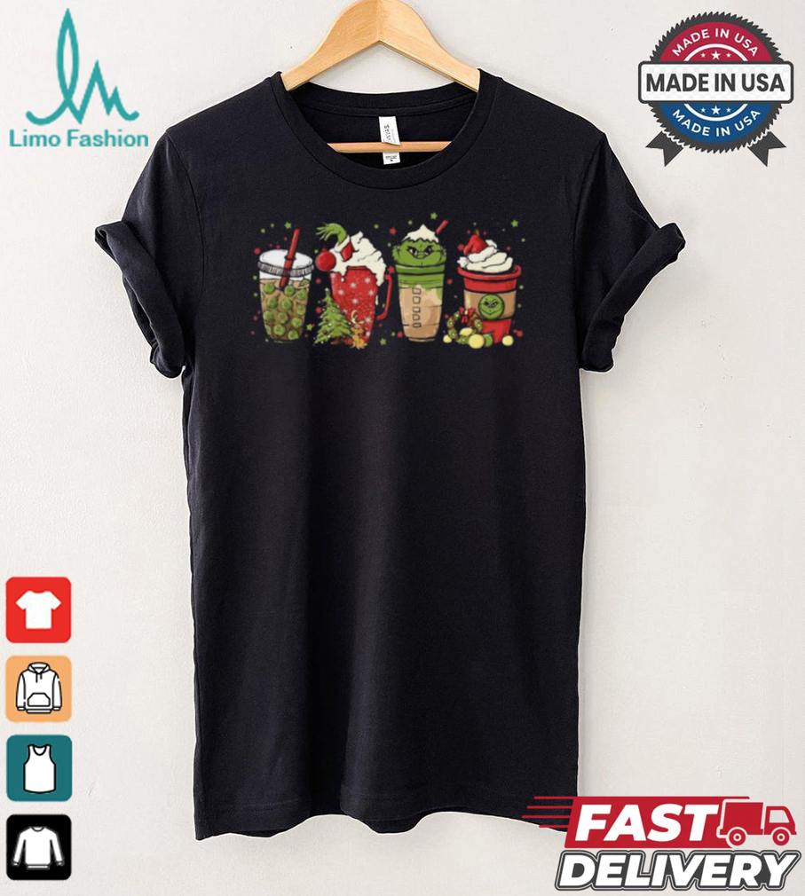 Funny Grinch Christmas Funny Coffee lover t shirt Funny Grinch Christmas Funny Coffee lover t shirt