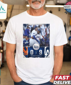 Game 1 Los Angeles Dodge 9 0 New York Mets MLB 2024 NLCS Final Score t shirt