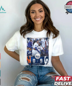 Game 1 Los Angeles Dodge 9 0 New York Mets MLB 2024 NLCS Final Score t shirt