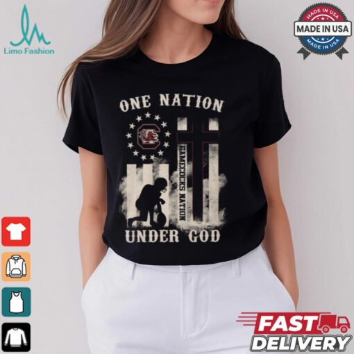 Gamecocks Nation Under God Shirt