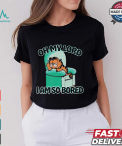 Garfield Oh My Lord I Am So Bored T Shirt