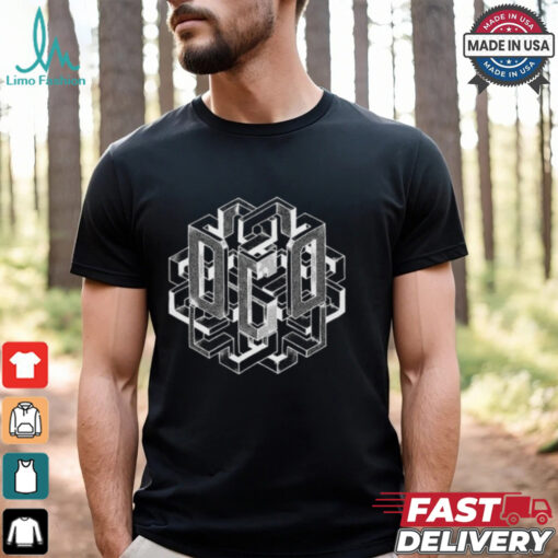 Geometric Black T Shirt