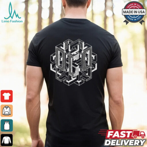 Geometric Black T Shirt