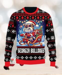 Georgia Bulldogs Football NCAA Ugly Christmas Sweater