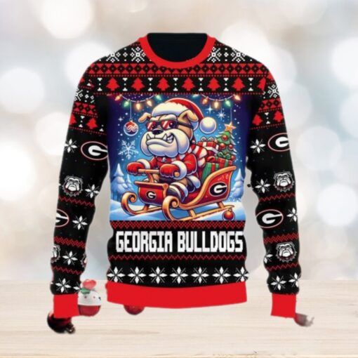 Georgia Bulldogs Football NCAA Ugly Christmas Sweater