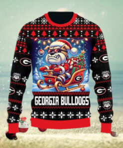 Georgia Bulldogs Football NCAA Ugly Christmas Sweater