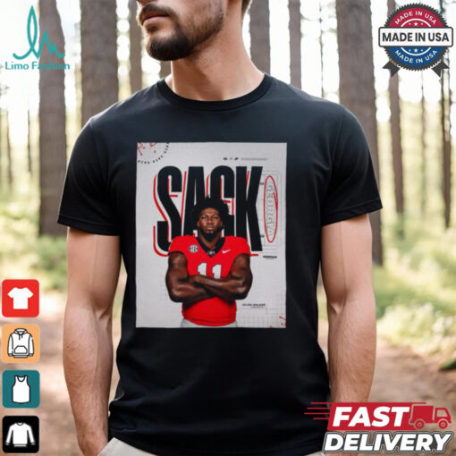 Georgia Bulldogs Jalon Walker Sack GoDawgs Poster t shirt