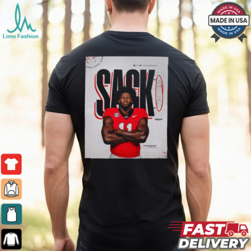 Georgia Bulldogs Jalon Walker Sack GoDawgs Poster t shirt