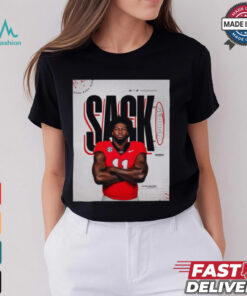 Georgia Bulldogs Jalon Walker Sack GoDawgs Poster t shirt