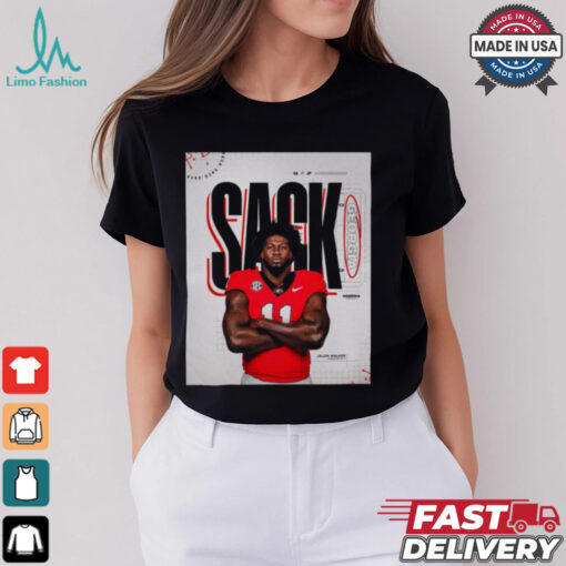 Georgia Bulldogs Jalon Walker Sack GoDawgs Poster t shirt