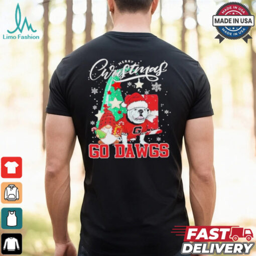 Georgia Bulldogs Merry Christmas 2024 Go Dawgs Shirt