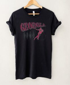 Georgia Bulldogs Vault Football Long Sleeve T Shirt