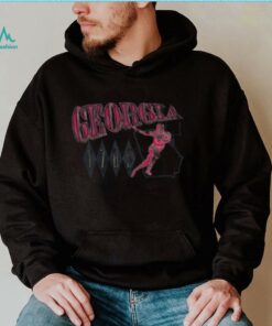 Georgia Bulldogs Vault Football Long Sleeve T Shirt