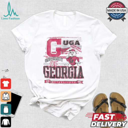 Georgia Bulldogs Washed Vault T Shirt