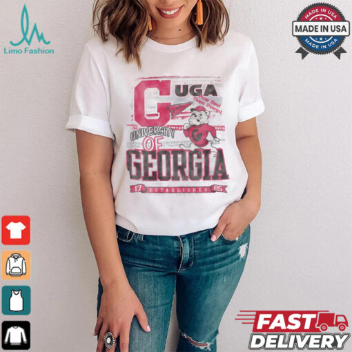 Georgia Bulldogs Washed Vault T Shirt