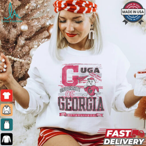 Georgia Bulldogs Washed Vault T Shirt