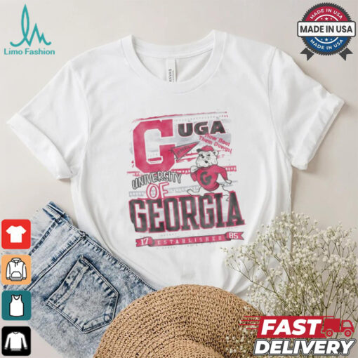 Georgia Bulldogs Washed Vault T Shirt