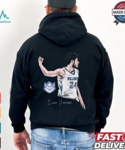 Gibson Jimerson Saint Louis Billikens Portrait Signature t shirt