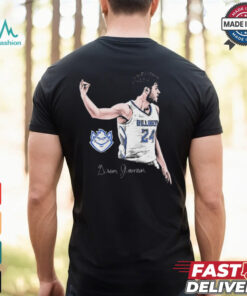 Gibson Jimerson Saint Louis Billikens Portrait Signature t shirt
