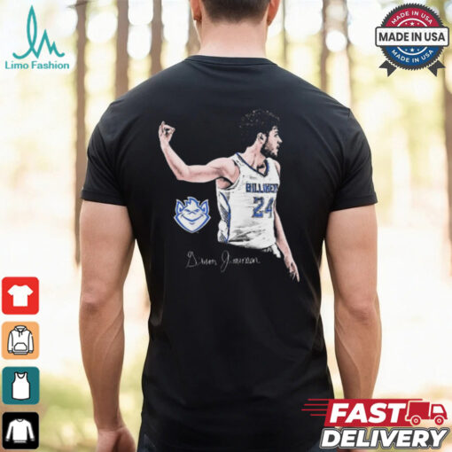 Gibson Jimerson Saint Louis Billikens Portrait Signature t shirt