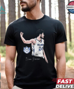 Gibson Jimerson Saint Louis Billikens Portrait Signature t shirt