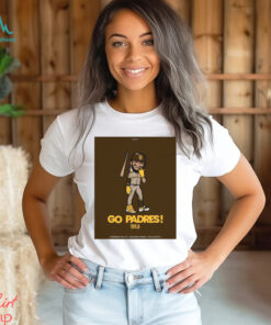 Go Padres Fernando Tatis Jr San Diego Padres The Playoffs Poster t shirt