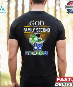 God First Family Second Then Wisconsin Sports 2024 shirt