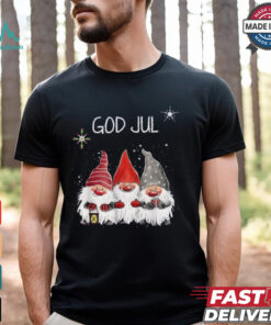 God Jul, Cute Gnome Perfect Christmas Gift Shirt