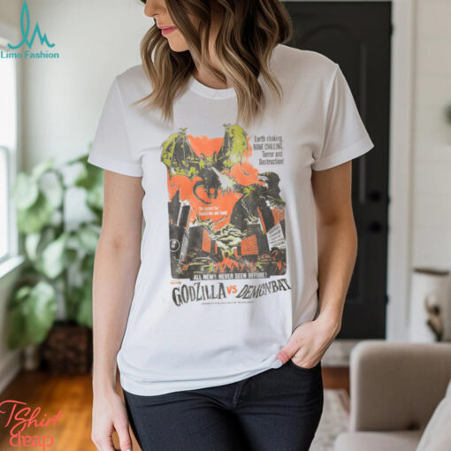 Godzilla Vs Demon Bat shirt