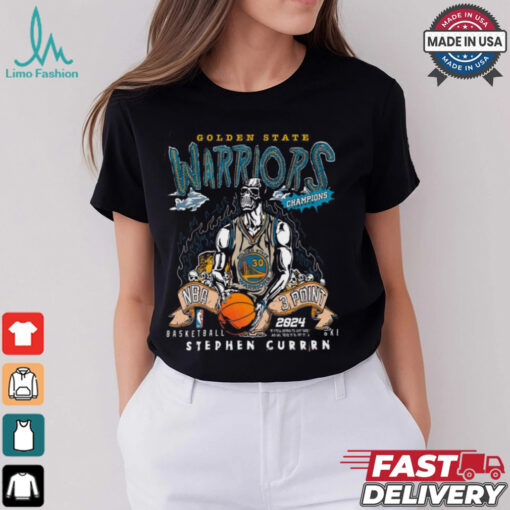 Golden state warriors champion basketball 2024 shirt