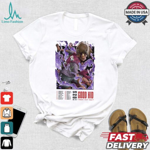 Good Kid Chaos Kid Tour 2025 T shirt