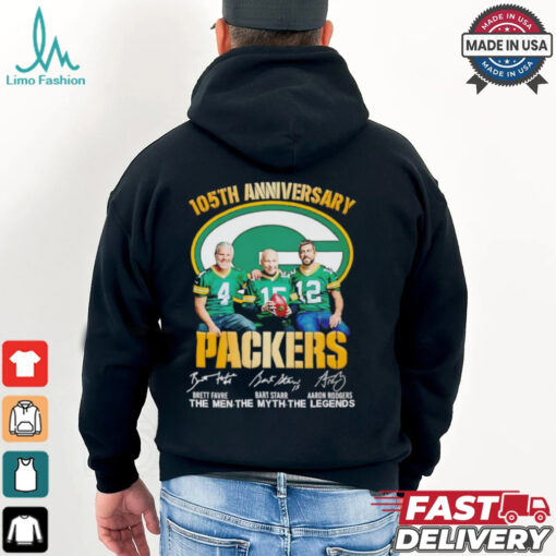 Green Bay Packers 195 Anniversary the men the myth the legends shirt