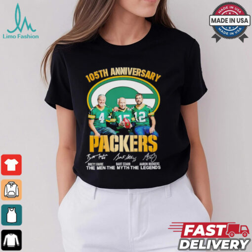 Green Bay Packers 195 Anniversary the men the myth the legends shirt